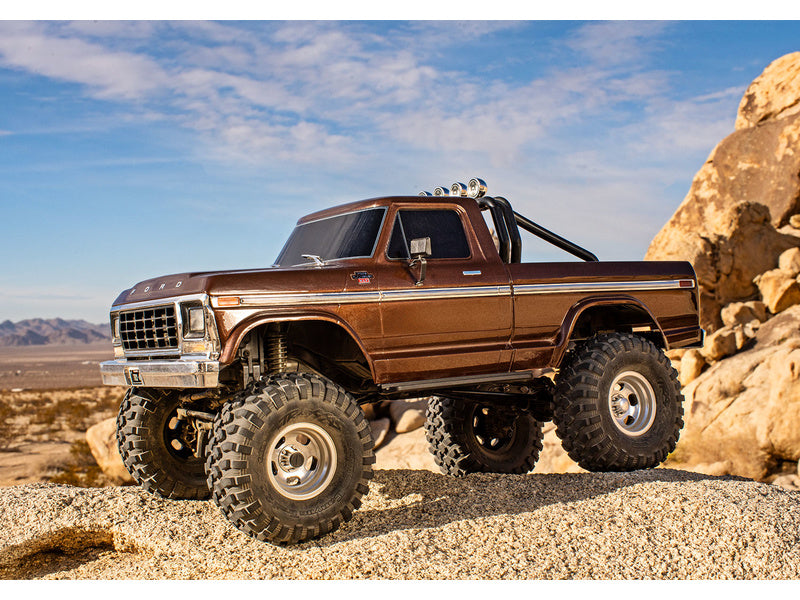 Traxxas TRX-4 Ford F-150 Ranger XLT 1:10 RTR modrá metalíza