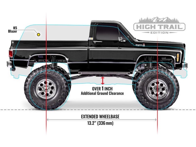 Traxxas TRX-4 Chevrolet K10 1979 1:10 RTR modrý