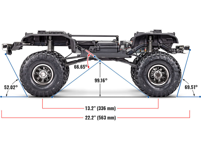 Traxxas TRX-4 Chevrolet K10 1979 1:10 RTR červený