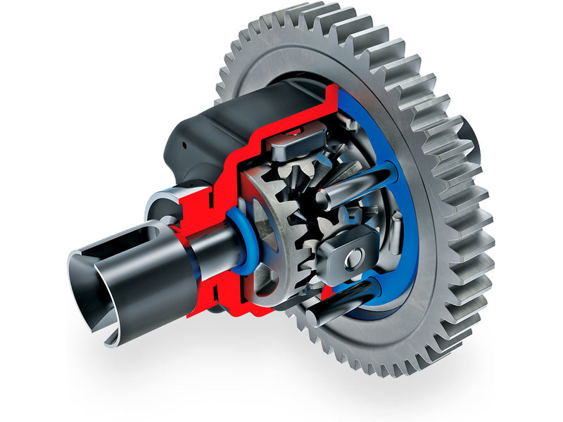 Traxxas Sledge 1:8 RTR červený s belted pneu