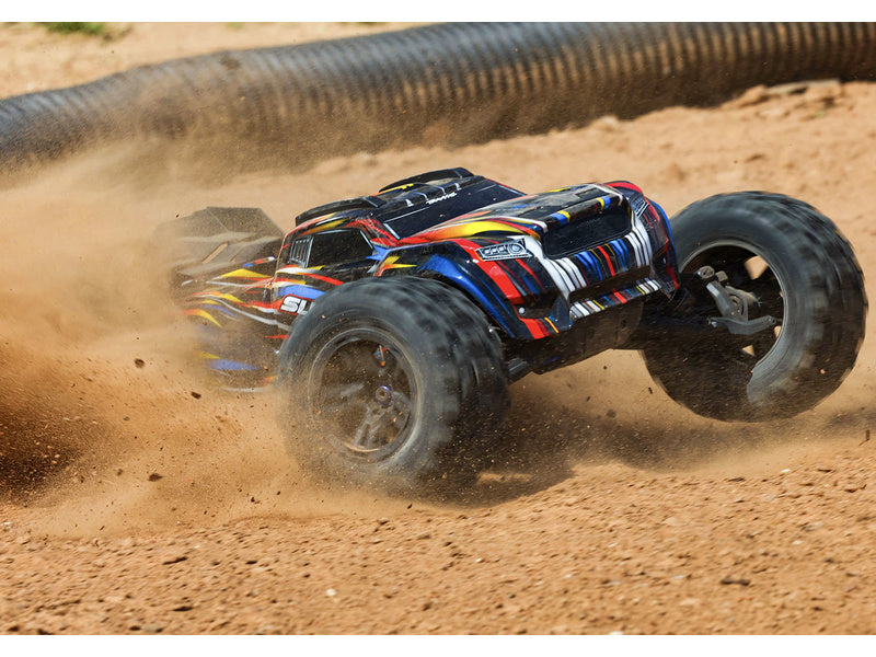 Traxxas Sledge 1:8 RTR modrý s belted pneu