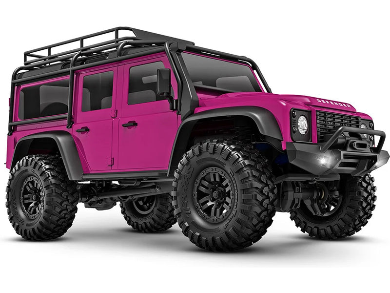 Traxxas TRX-4M Land Rover Defender 1:18 RTR růžový