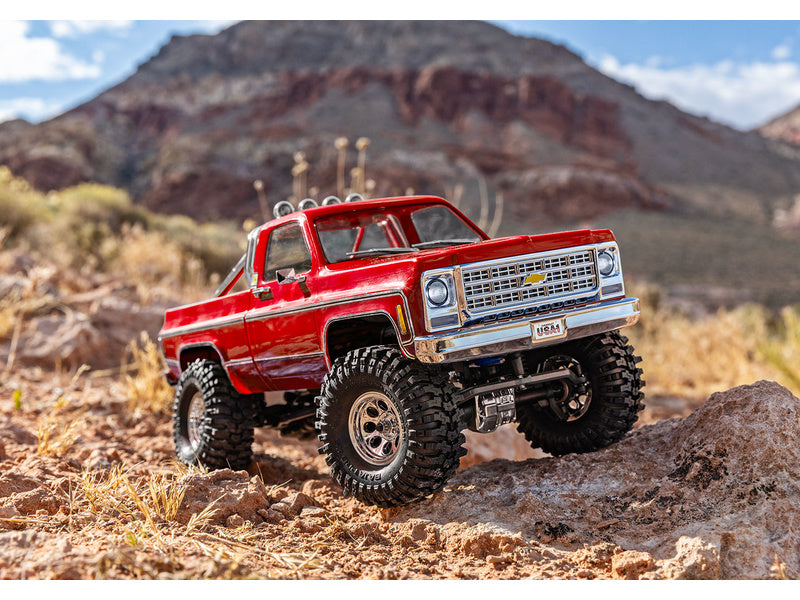 Traxxas TRX-4M Chevrolet K10 1979 1:18 RTR červený