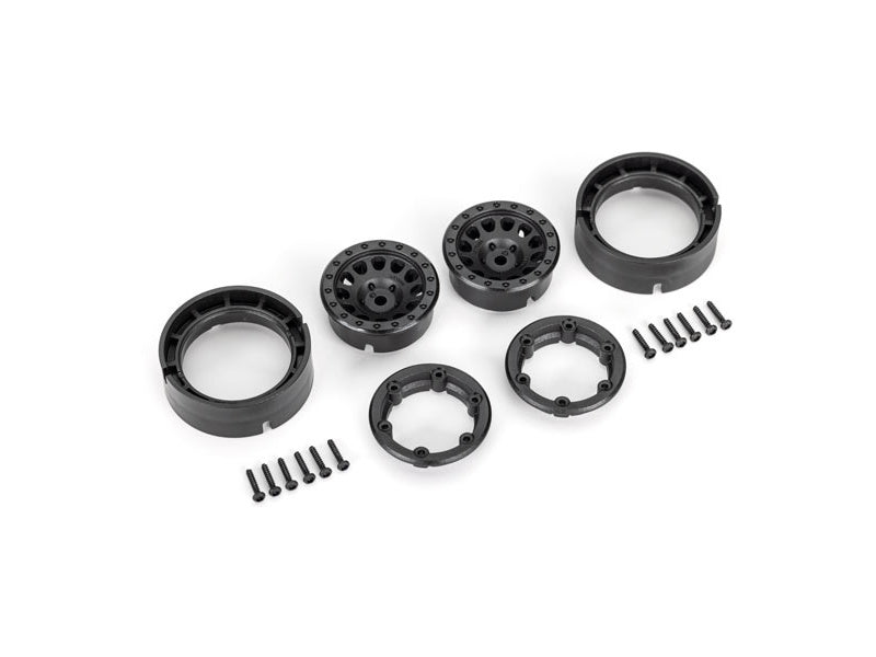 Traxxas disk 1.0" Method 105 beadlock černý (2)