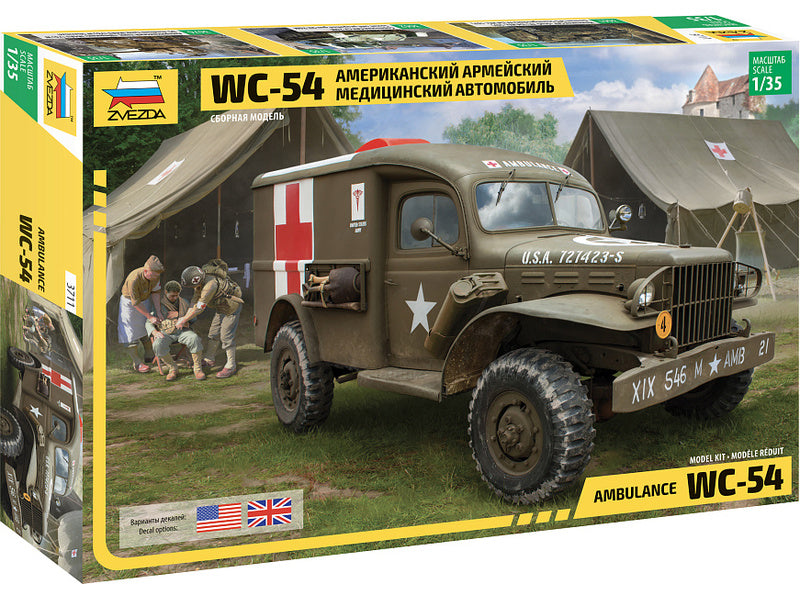 Zvezda Dodge WC-54 Ambulance (1:35)