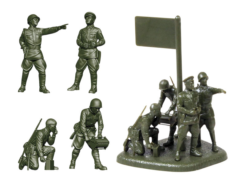 Zvezda figurky - sovětské velitelství (1:72)