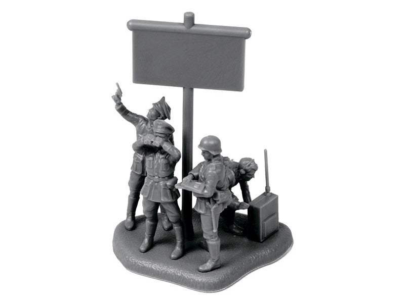 Zvezda figurky - německé velitelství (1:72)