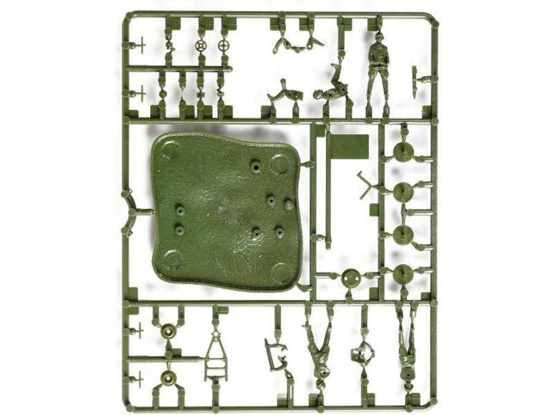 Zvezda figurky - sovětský protiletadlový kanon 85mm (1:72)