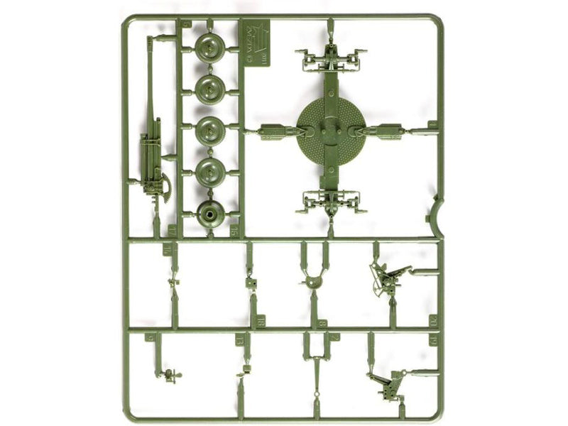 Zvezda figurky - sovětský protiletadlový kanon 85mm (1:72)