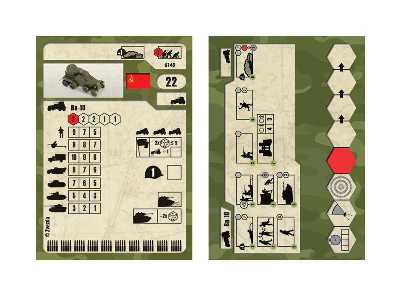 Zvezda Snap Kit - GAZ BA-10 (1:100)