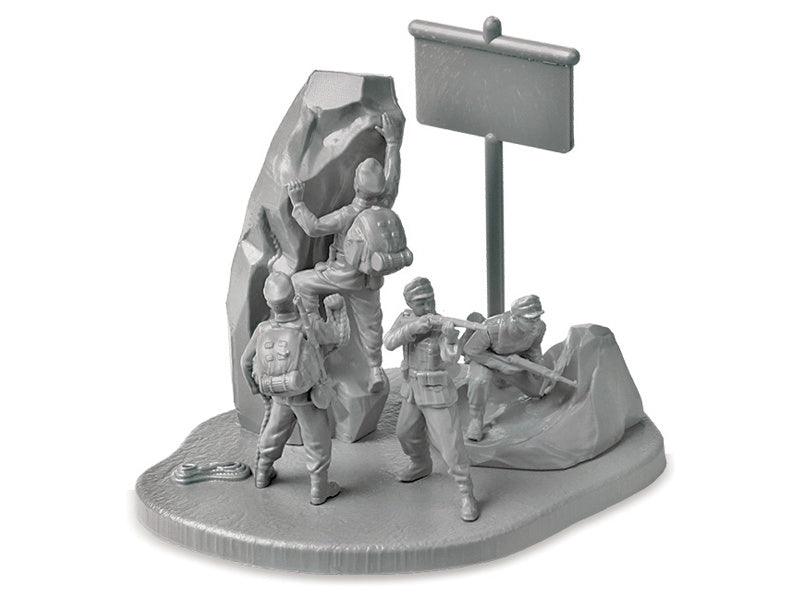 Zvezda figurky - němečtí Gebirgsjäger (1:72)