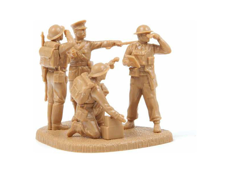 Zvezda figurky - British Headquarter (1:72)
