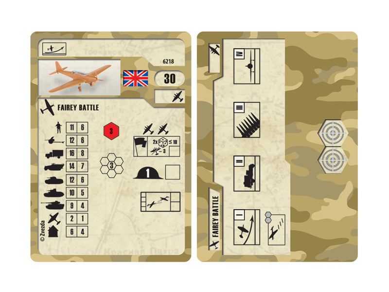 Zvezda Snap Kit - Fairey Battle (1:144)