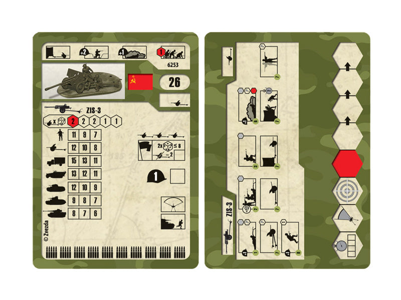 Zvezda Snap Kit - ZIS-3 76mm (1:72)