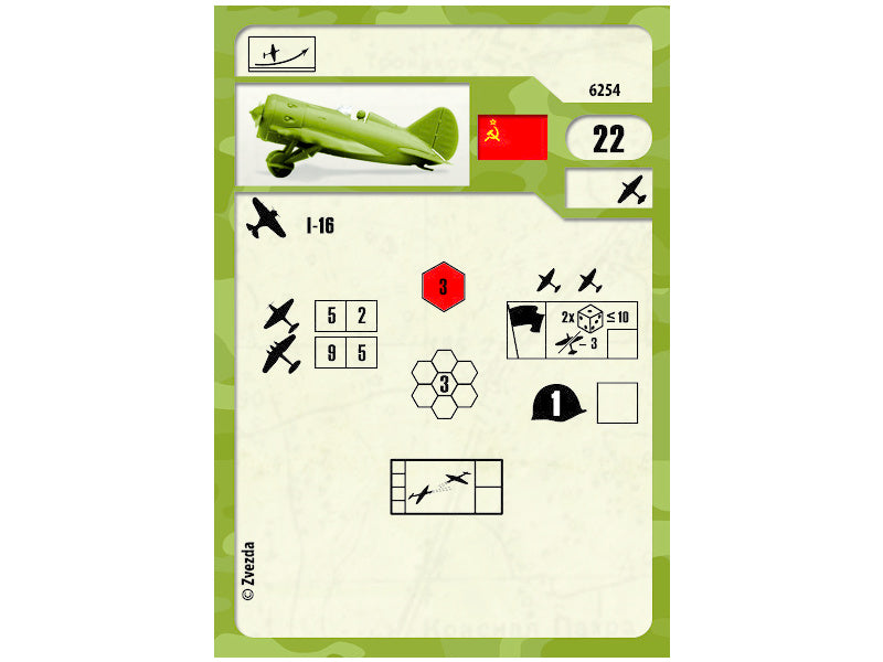 Zvezda Snap Kit - Polikarpov I-16 (1:144)