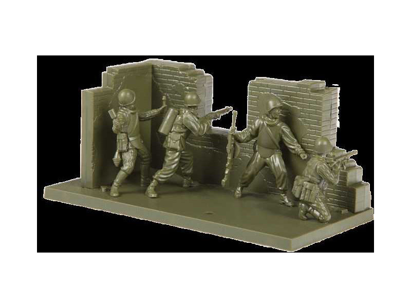 Zvezda figurky – sovětští výsadkáři (1:72)