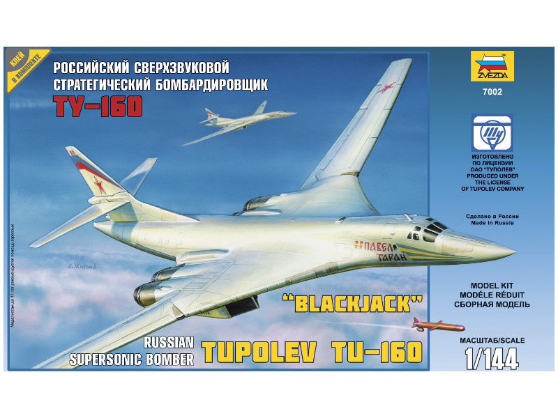 Zvezda Tupolev Tu-160 (1:144)