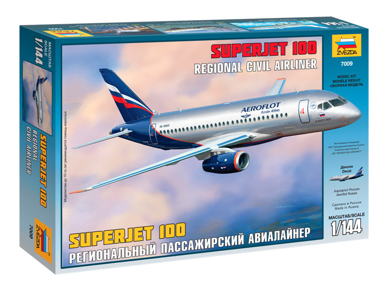 Zvezda Suchoj SSJ100 Superjet (1:144)