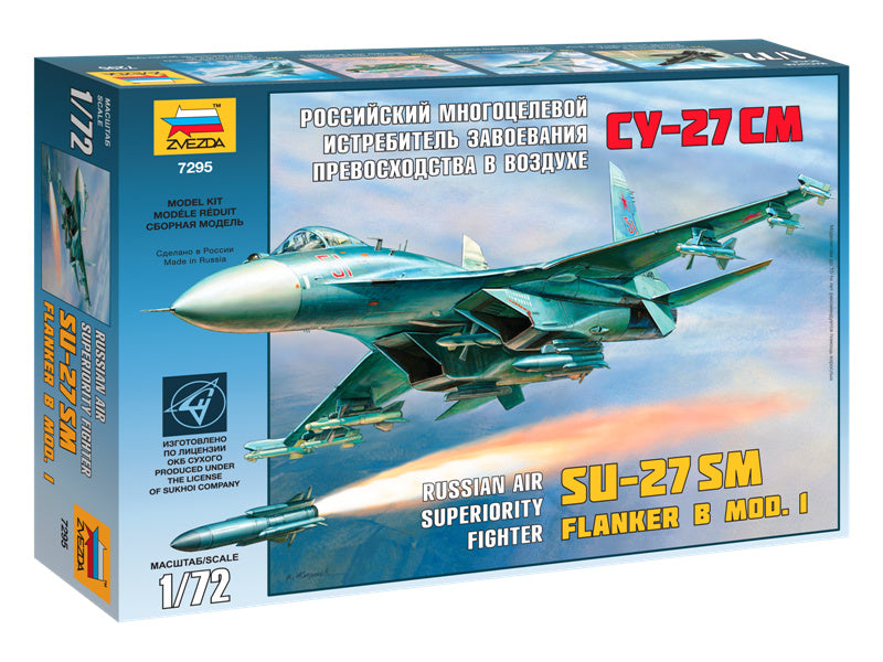 Zvezda Suchoj Su-27SM (1:72)