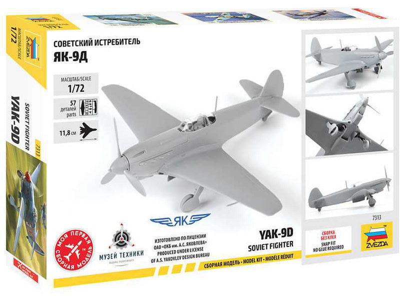 Zvezda Jakovlev Jak-9D (1:72)