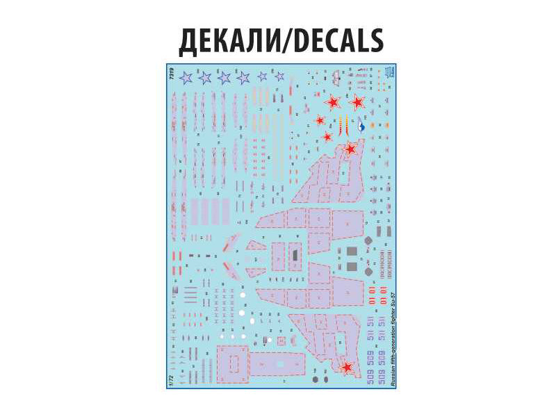 Zvezda Suchoj Su-57 (1:72)