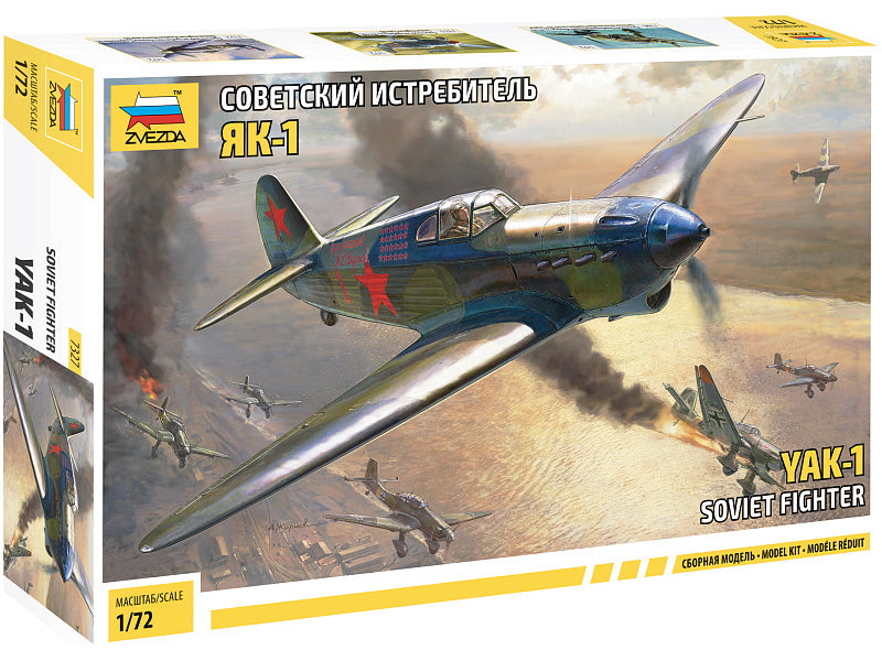 Zvezda Jakovlev Jak-1 (1:72)