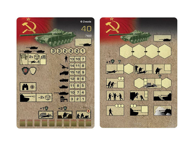 Zvezda Snap Kit - T-72 (1:100)