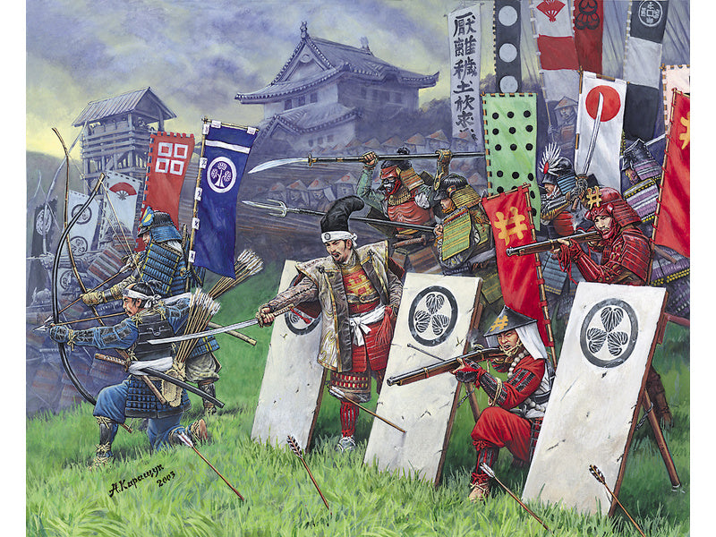 Zvezda figurky Samuray Infantry XVI-XVII A. D. (1:72)