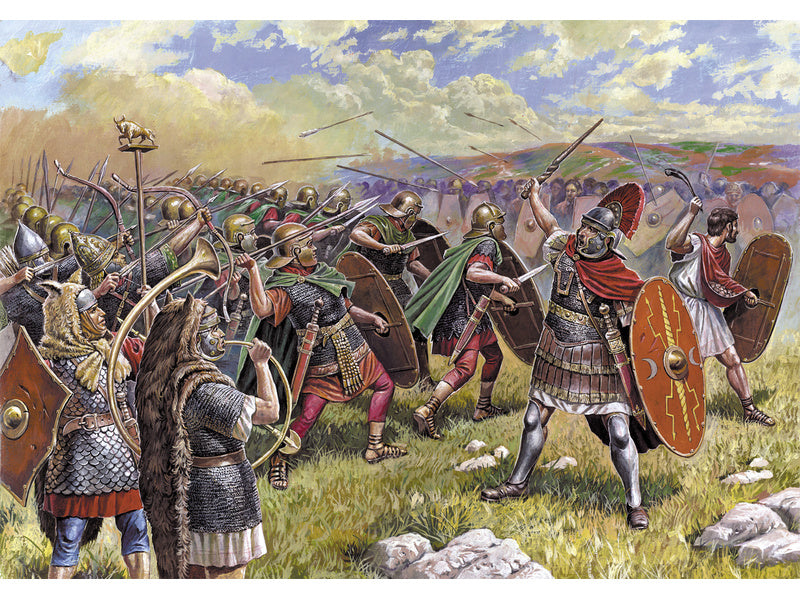 Zvezda figurky - Římská podpůrná pěchota (reedice) (1:72)