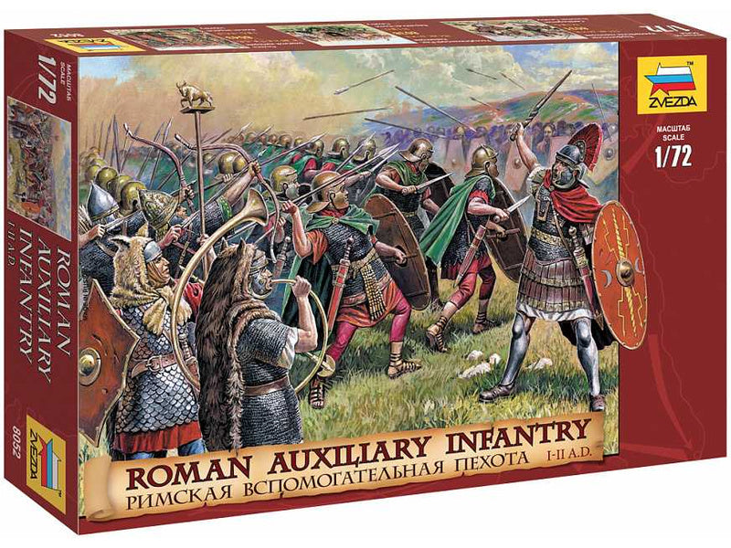 Zvezda figurky - Římská podpůrná pěchota (reedice) (1:72)