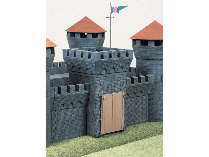 Zvezda diorama - středověká kamenná pevnost (RR) (1:72)