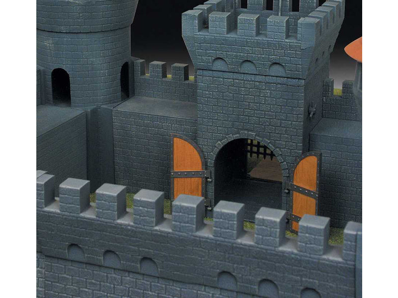 Zvezda diorama - středověká kamenná pevnost (RR) (1:72)