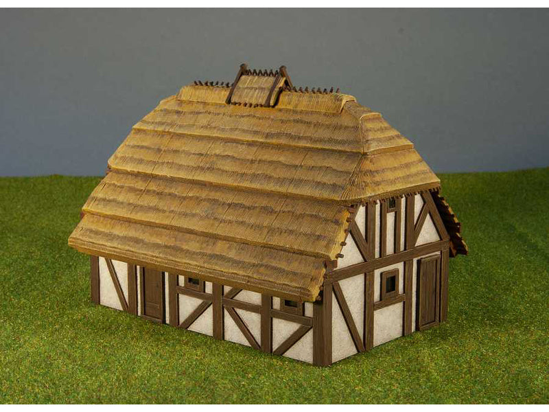 Zvezda Snap Kit - doškový venkovský dům (1:72)