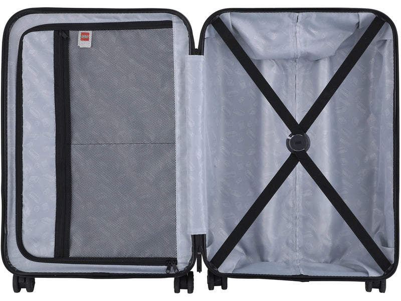 LEGO Luggage Cestovní kufr ColourBox Minifigure Head 20" - malinový