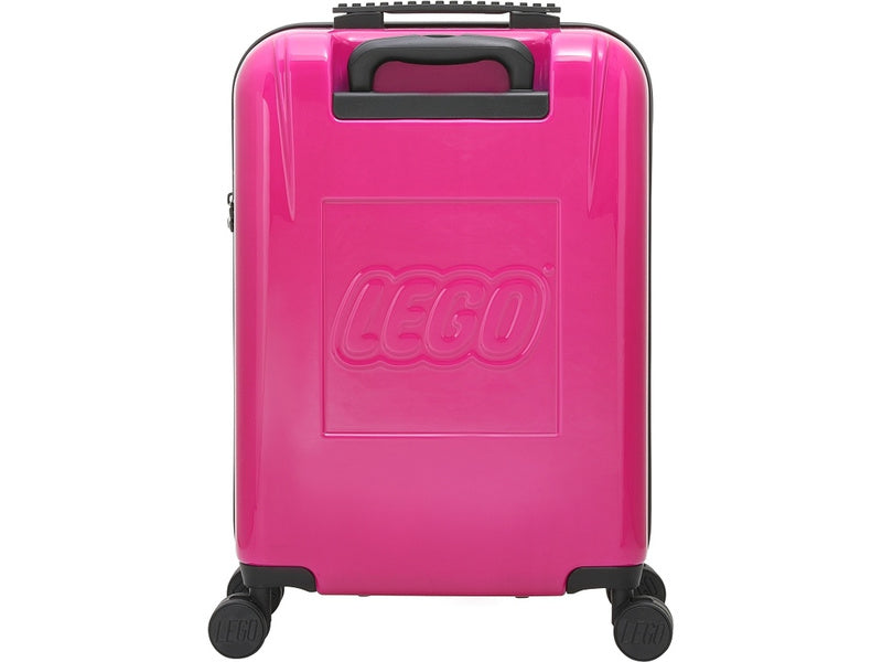 LEGO Luggage Cestovní kufr ColourBox Minifigure Head 20" - malinový