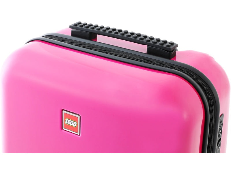 LEGO Luggage Cestovní kufr ColourBox Minifigure Head 20" - malinový