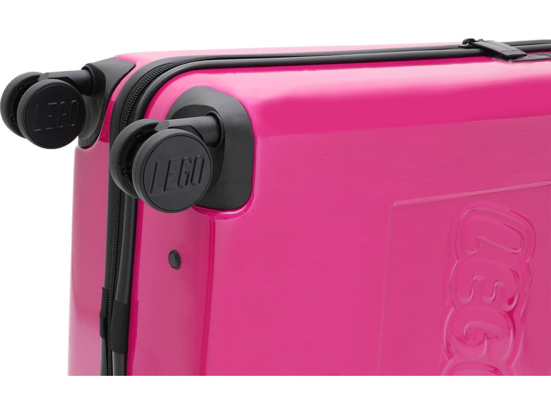 LEGO Luggage Cestovní kufr ColourBox Minifigure Head 20" - malinový