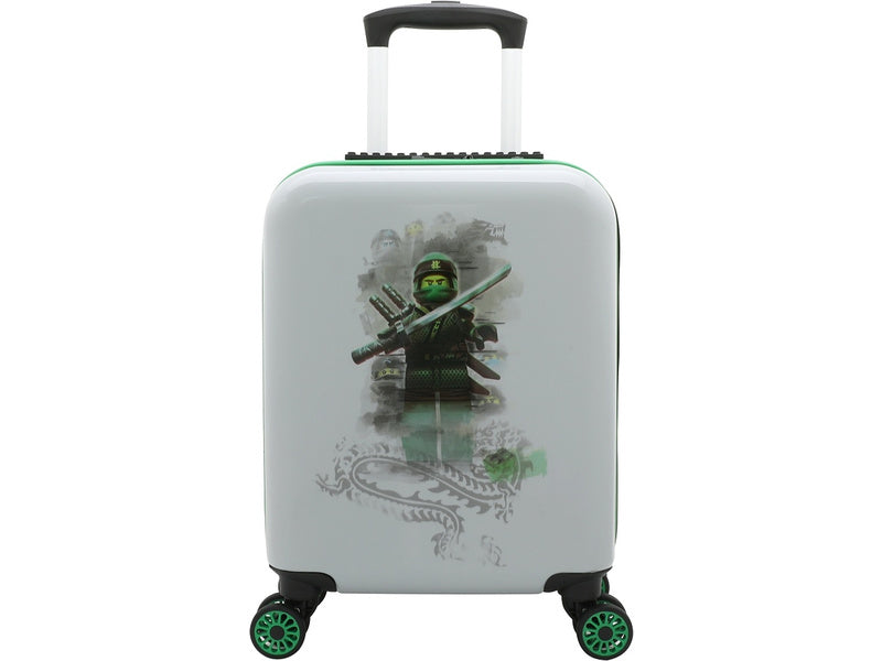 LEGO Luggage Cestovní kufr Play Date 16" - Ninjago Green