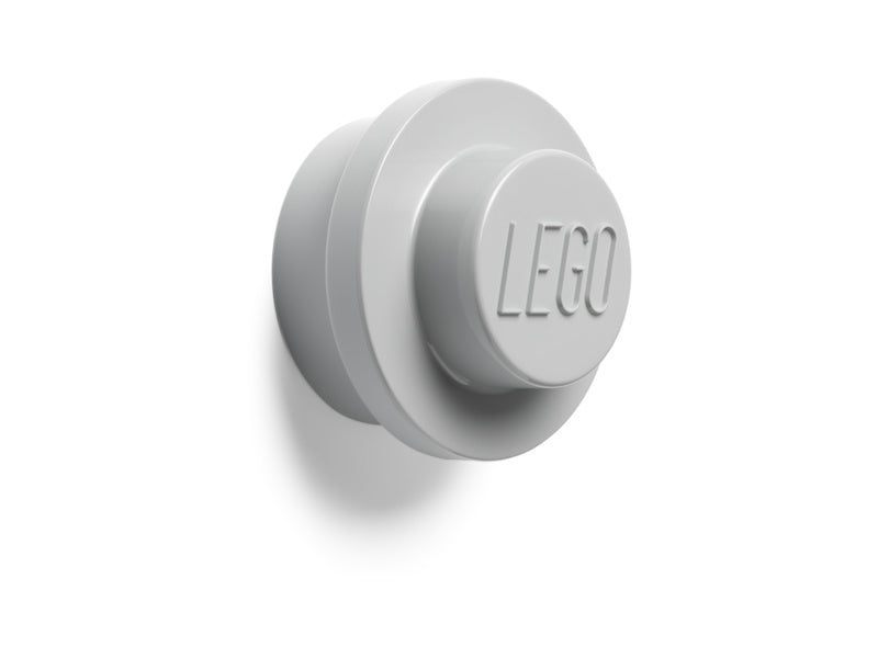 LEGO věšák na zeď (3 ks) - bílá, černá, šedá