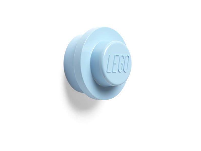 LEGO věšák na zeď (3 ks) - bílá, černá, šedá