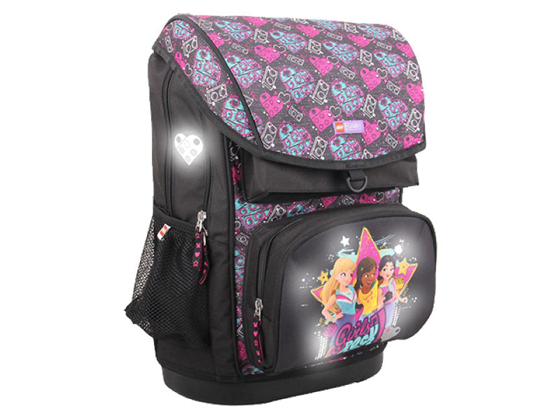 LEGO školní aktovka Maxi, 2 dílný set - Friends PopStar