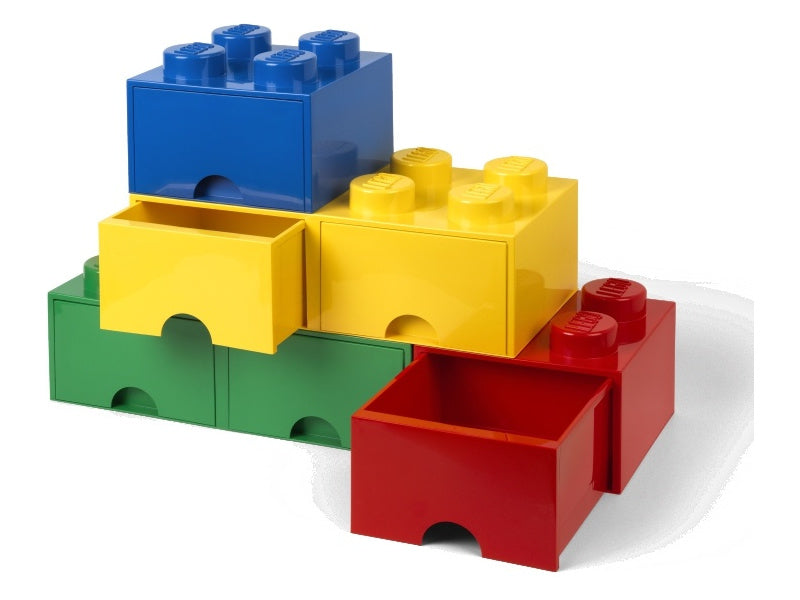 LEGO úložný box s šuplíky 250x500x180mm - světle růžový