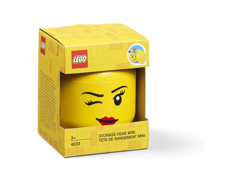 LEGO úložná hlava mini - dýně